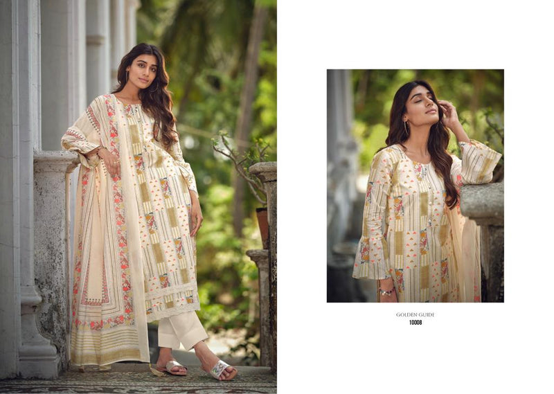 Kilory Trends Evelyn Lawn Cotton Khaddi Foil Printing Fancy Embroidery Work Partywear Salwar Suits