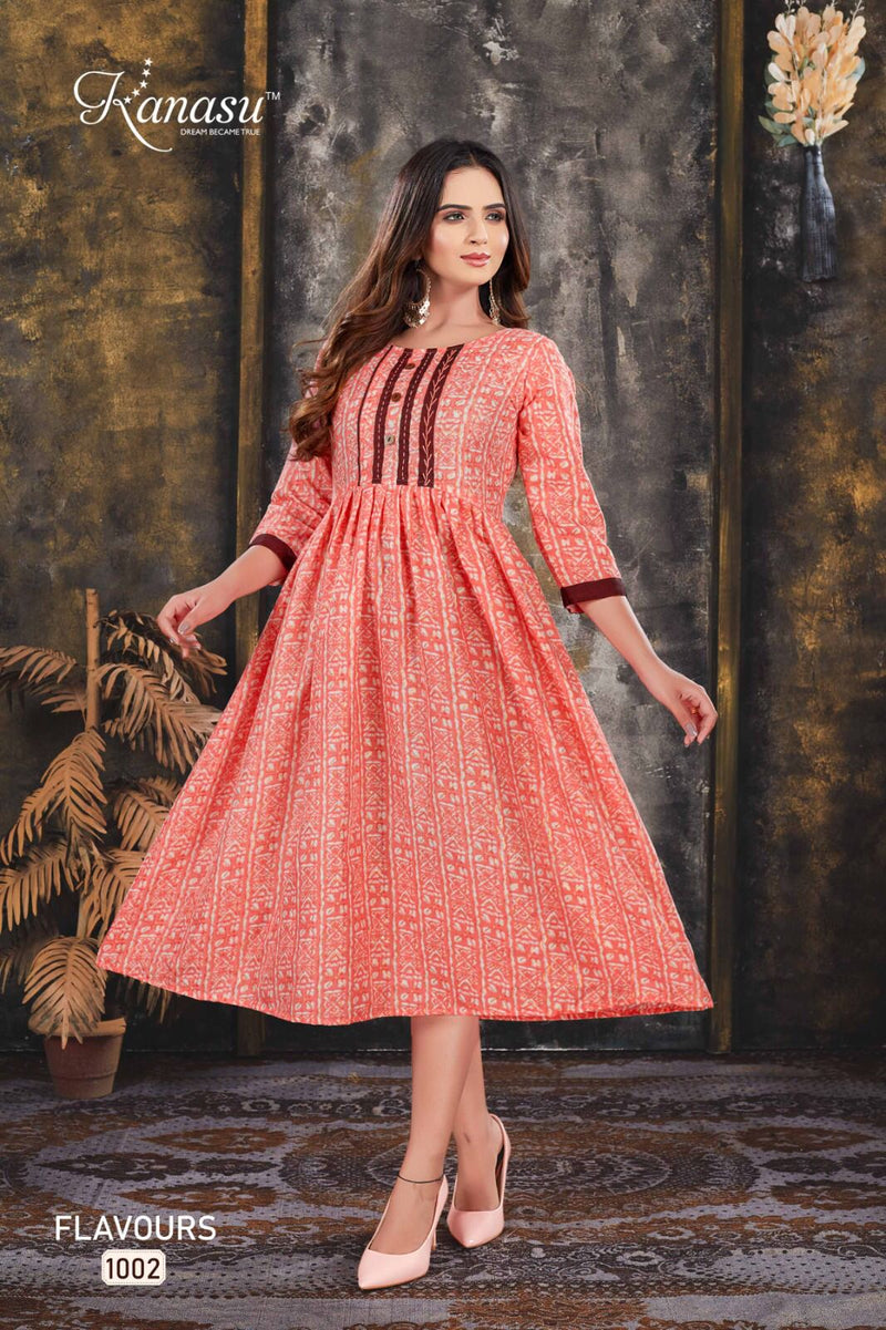 Beautiful Printed Dress. | Long kurti designs, Designer kurti patterns,  Kurti designs