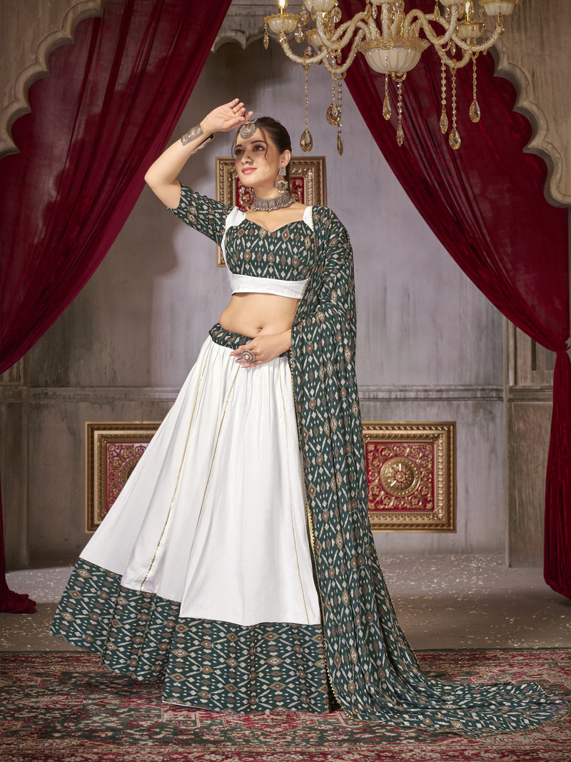 Mf Ghoomar Cotton With Traditional Wear Lehnga Choli Collection