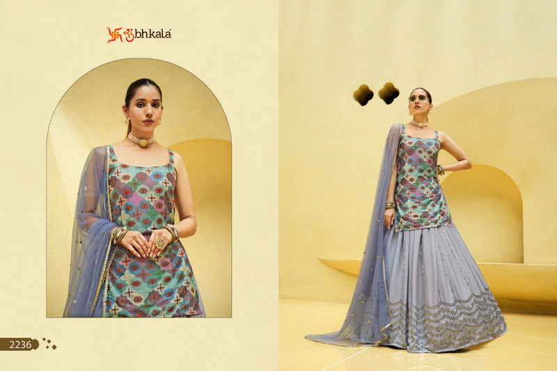 Shubhkala Girly Vol 23 Georgette Embroidery Designer Ready Made Lehenga Choli