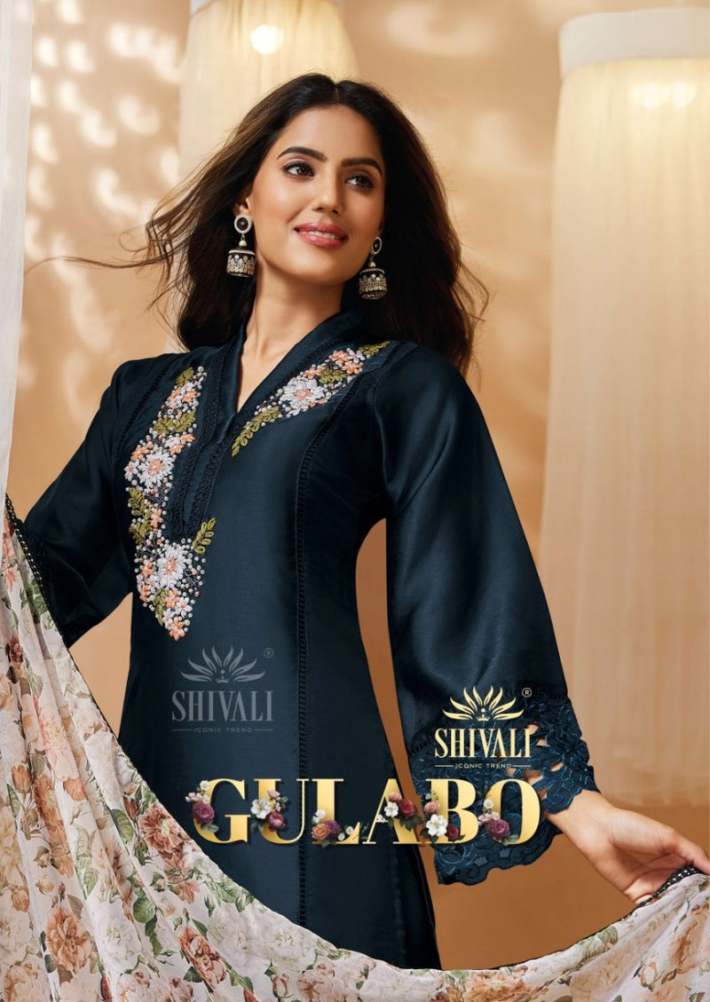 Shivali Gulabo Fancy Embroidery Designer Every Occasion Suits
