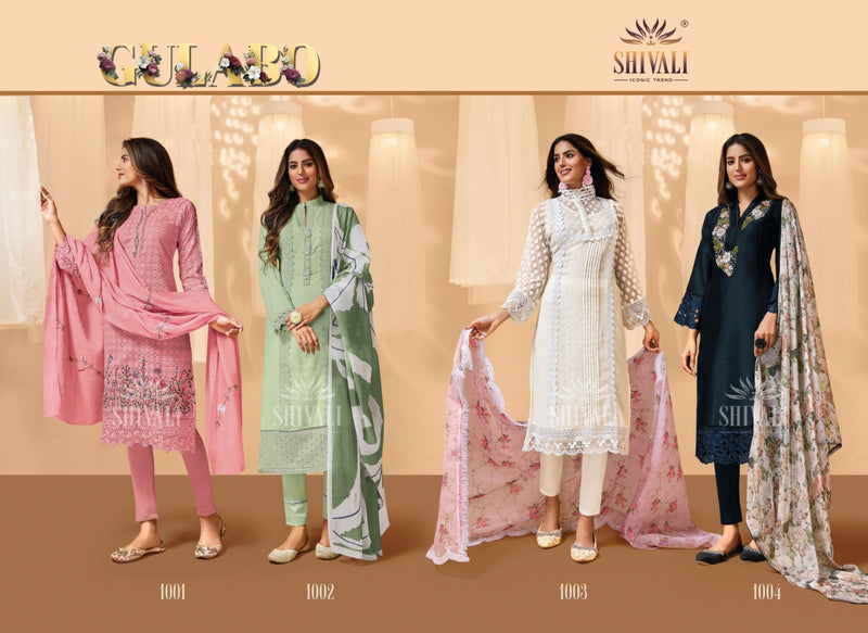 Shivali Gulabo Fancy Embroidery Designer Every Occasion Suits
