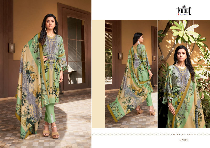 Ishaal Prints Gulmohar Vol 27 Pure Lawn Cotton Printed Salwar Suits