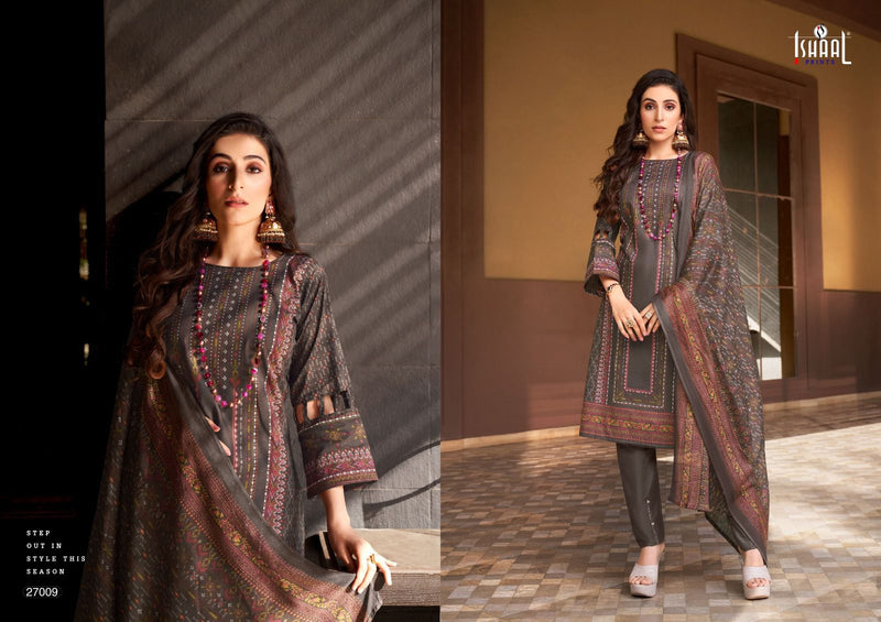 Ishaal Prints Gulmohar Vol 27 Pure Lawn Cotton Printed Salwar Suits