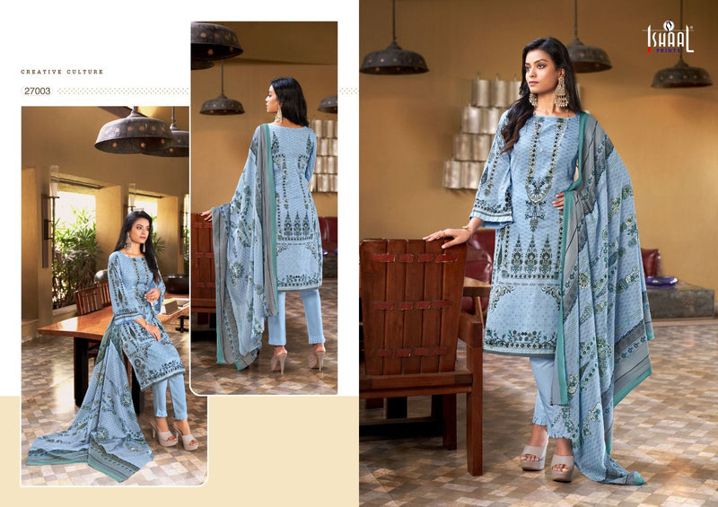 Ishaal Prints Gulmohar Vol 27 Pure Lawn Cotton Printed Salwar Suits