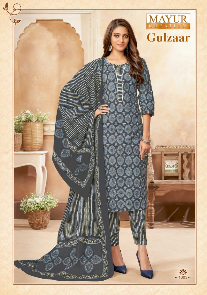 Mayur Creation Gulzaar Vol 1 Pure Cotton Print Fully Stich Salwar Suits