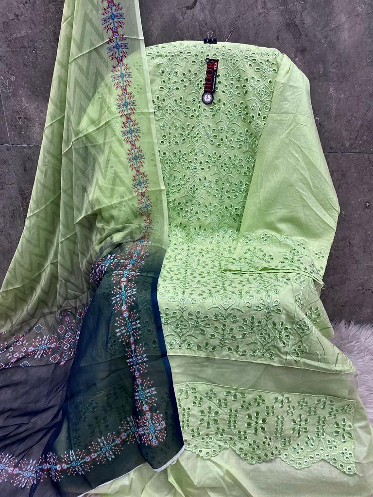 Hoor Tex H 133 Cotton Heavy Look Designer Party Wear Suits Collection