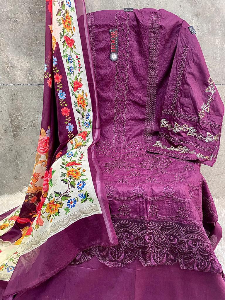 Hoor Tex H 125 Cotton Fancy Pakistani Salwar Kameez Collection