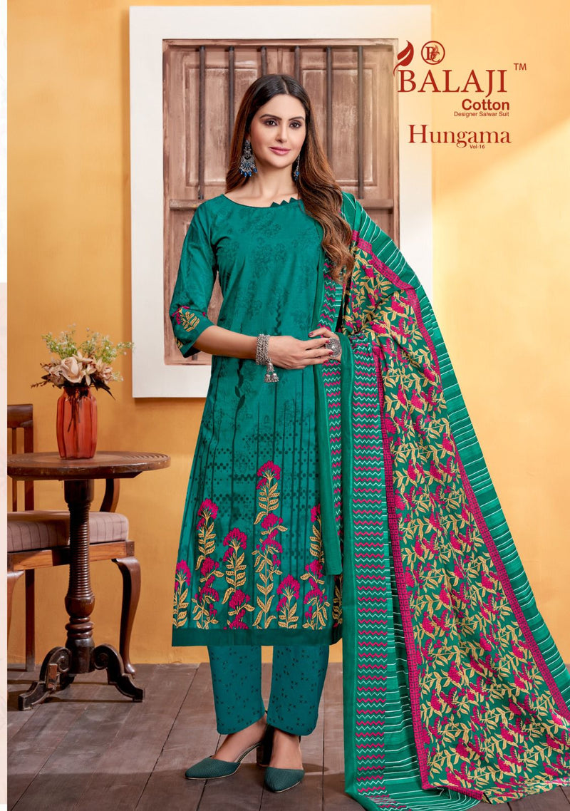 Balaji Cotton Hangama Vol 16 Cotton Printed Dress Materials