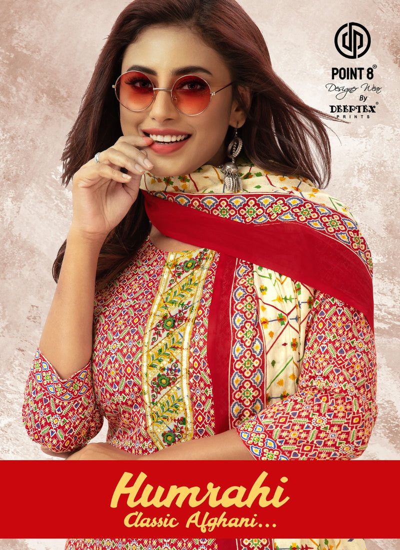 Deeptex Prints Humrahi Cotton Printed Readymade Suit Collection