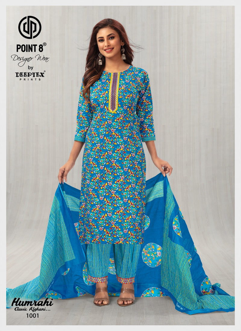 Deeptex Prints Humrahi Cotton Printed Readymade Suit Collection