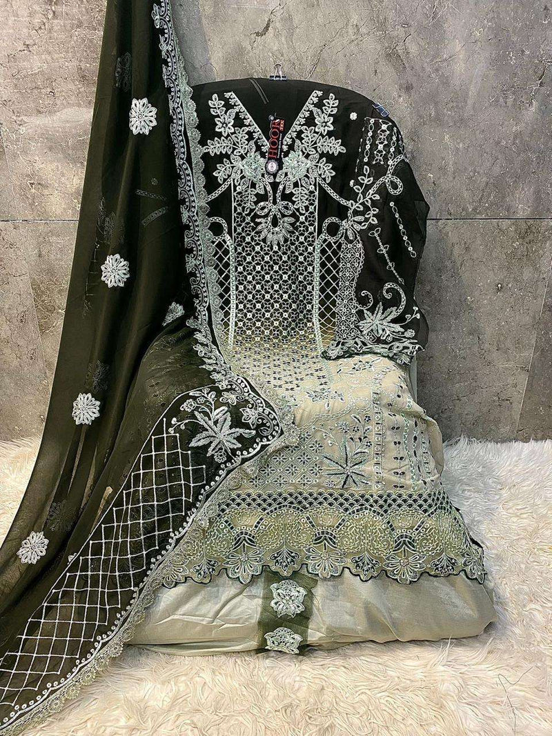 Hoor Tex H 363 Georgette Embroidered Pakistani Salwar Suit