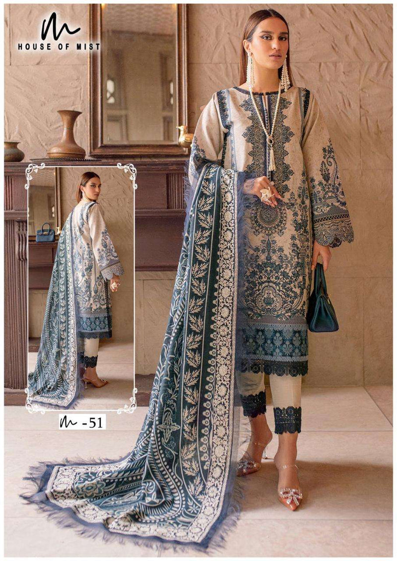 House Of Mist Ghazal Cotton Collection Vol 6 Designer Salwar Kameez