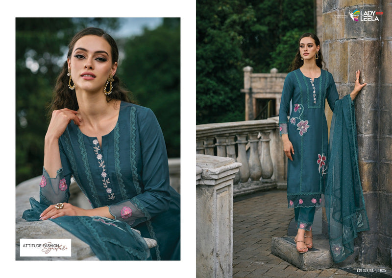 Lady Leela Ibadat Viscose With Heavy Hand Work Designer Ready Made Suits