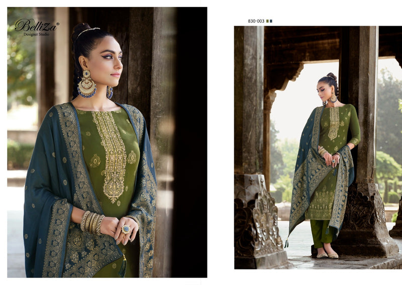 Belliza Designer Stdio Izhaar Pashmina Heavy Embroidery Salwar Suit Collection
