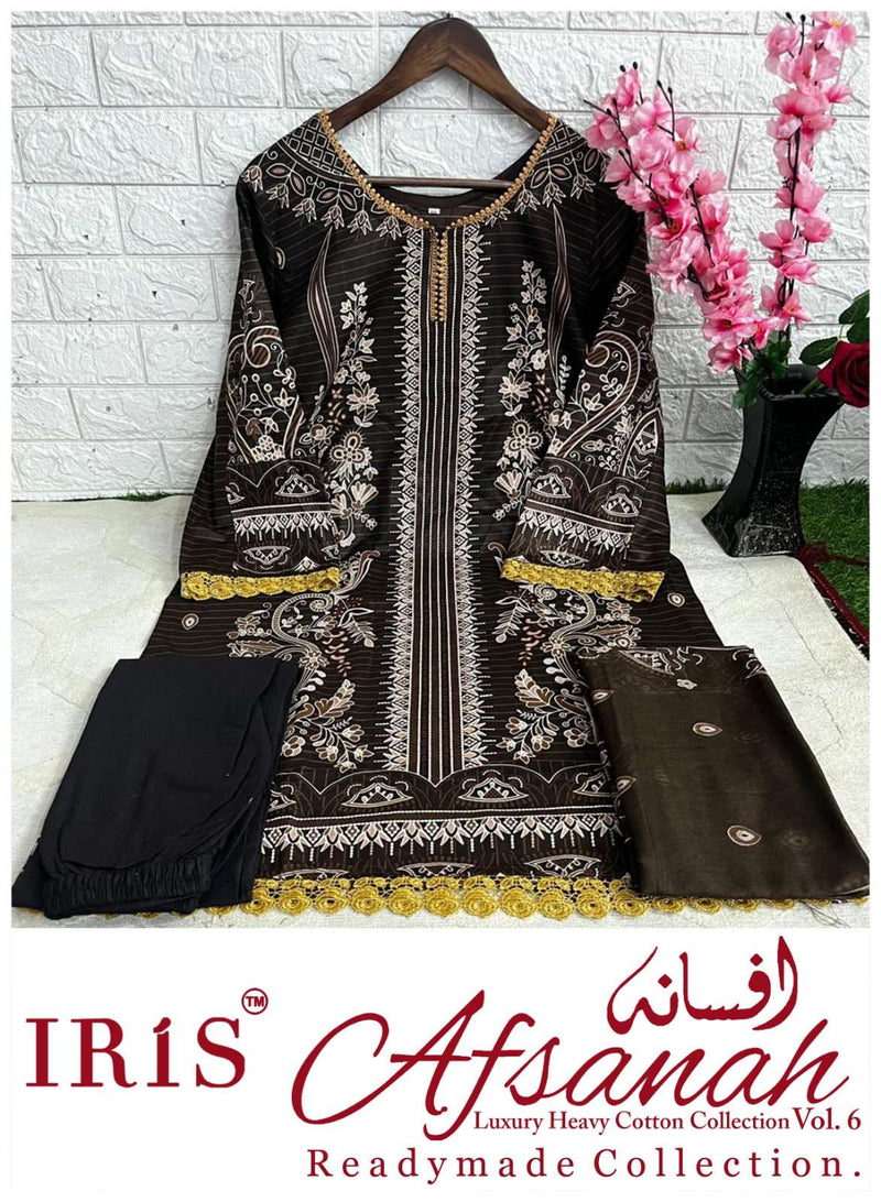 Iris Afsanah Vol 6 Heavy Cotton Printed Readymade Pret Kurti