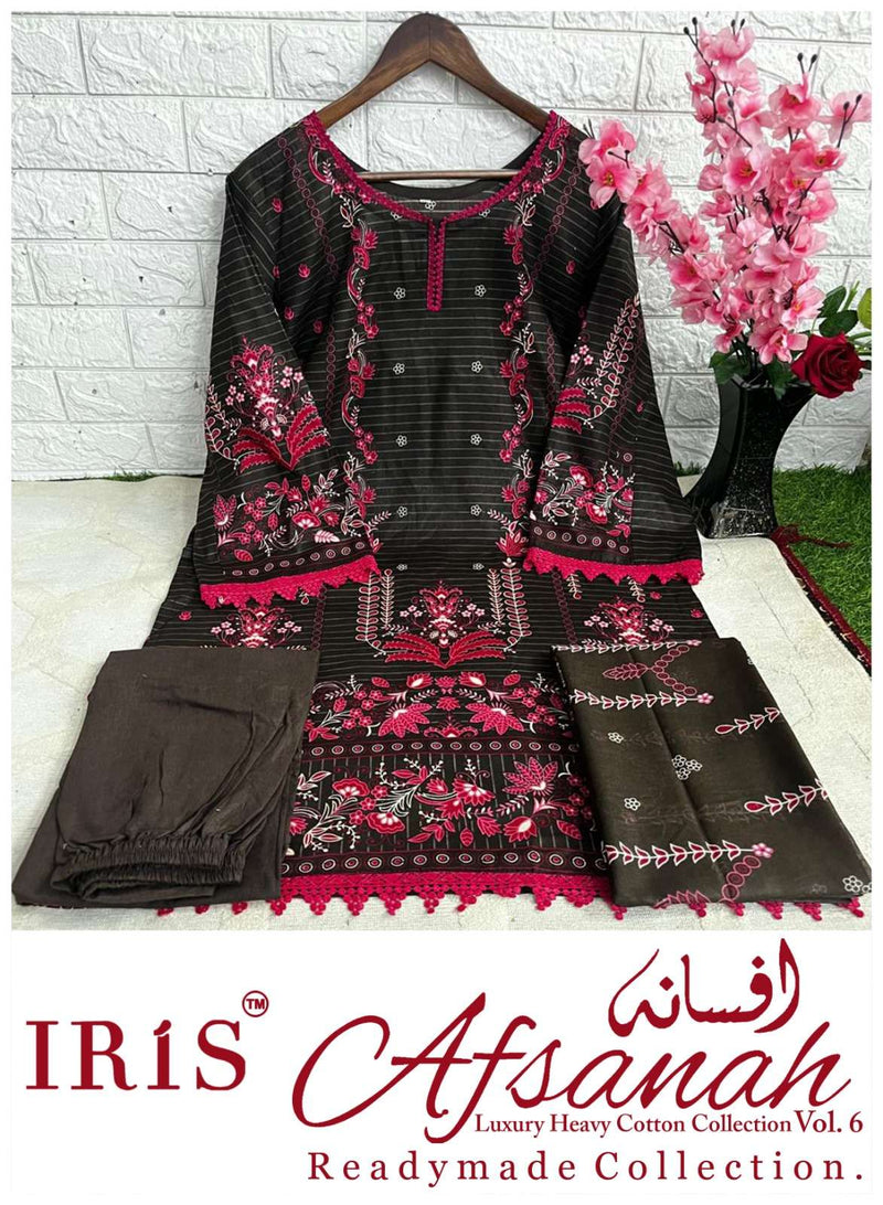 Iris Afsanah Vol 6 Heavy Cotton Printed Readymade Pret Kurti