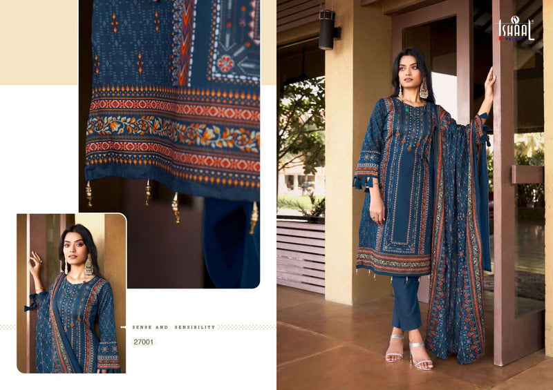 Ishaal Prints Gulmohar Vol 27 Pure Lawn Pakistani Designer Salwar Kameez