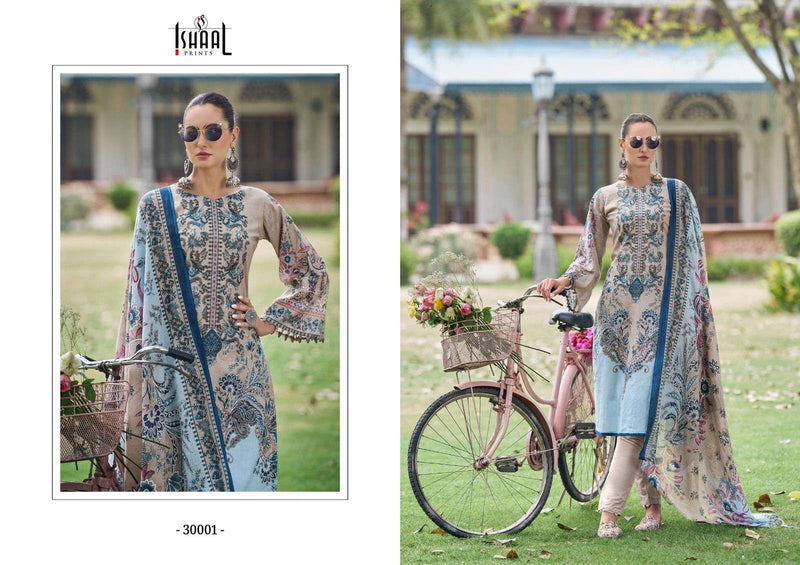 Ishaal Prints Gulmohar Vol 30 Lawn Cotton Digital Printed Salwar Suit