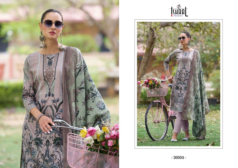 Ishaal Prints Gulmohar Vol 30 Lawn Cotton Digital Printed Salwar Suit