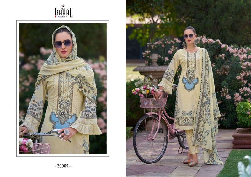 Ishaal Prints Gulmohar Vol 30 Lawn Cotton Digital Printed Salwar Suit