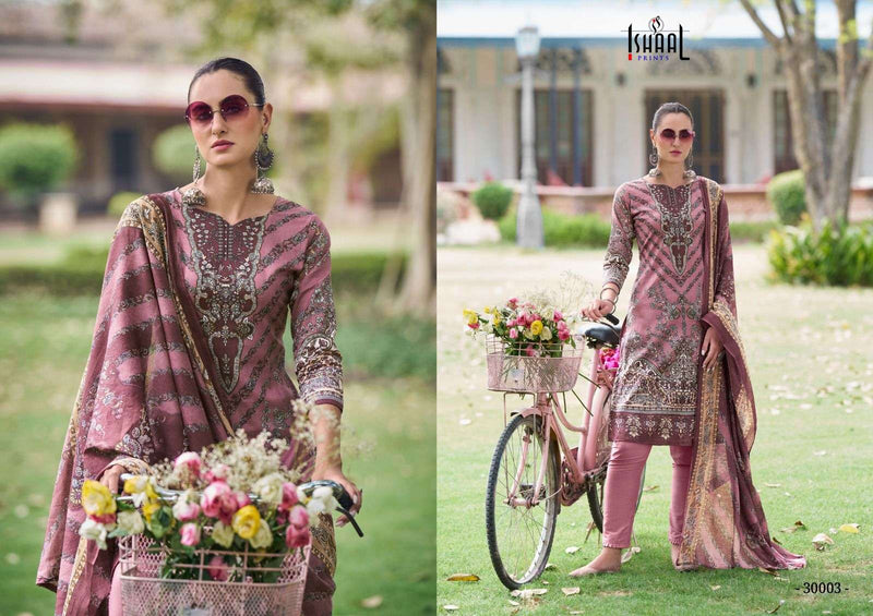 Ishaal Prints Gulmohar Vol 30 Lawn Cotton Digital Printed Salwar Suit