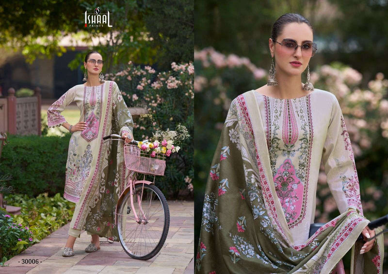 Ishaal Prints Gulmohar Vol 30 Lawn Cotton Digital Printed Salwar Suit