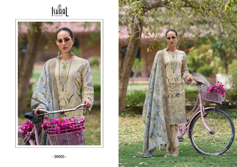 Ishaal Prints Gulmohar Vol 30 Lawn Cotton Digital Printed Salwar Suit
