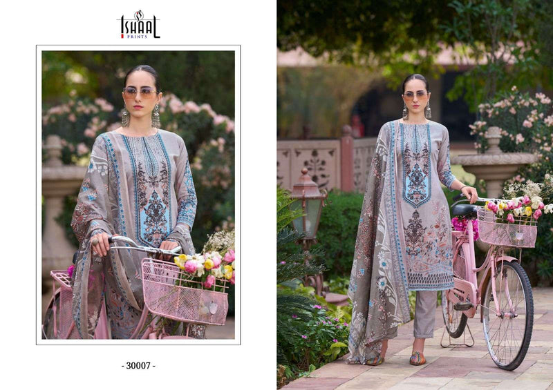 Ishaal Prints Gulmohar Vol 30 Lawn Cotton Digital Printed Salwar Suit