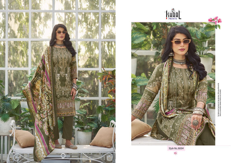 Ishaal Prints Gulmohar Vol 36 Pure Lawn Printed Karachi Salwar Kameez