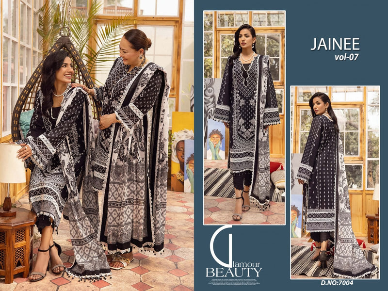 Agha Noor Jainee Vol 7 Luxury Lawn Collection Fancy Printed Lawn Cotton Suits