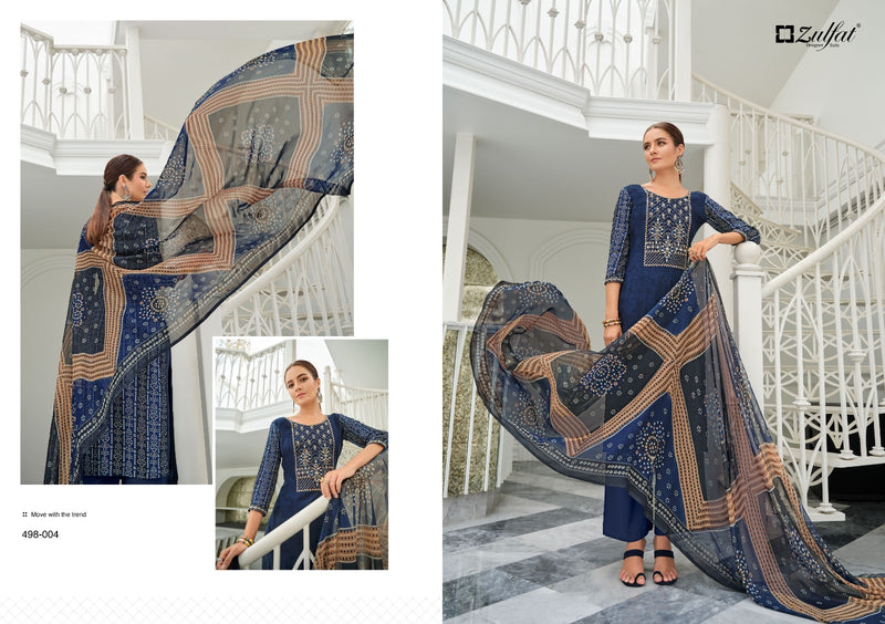 Zulfat Designer Suits Jashn Viscose Rayon Designer Prints With Swarovski Work Salwar Suits