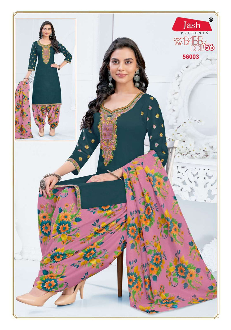 Jash Baby Doll Vol 56 Pure Cotton Printed Patiyala Salwar Suit