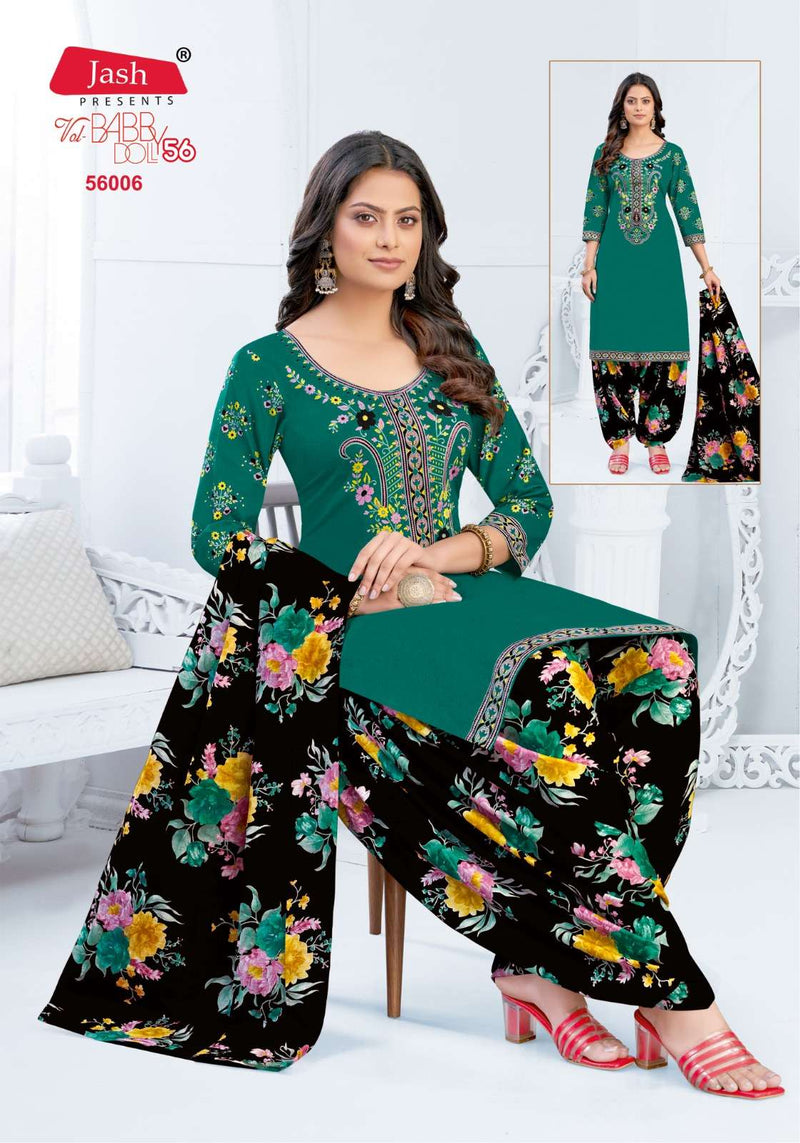 Jash Baby Doll Vol 56 Pure Cotton Printed Patiyala Salwar Suit