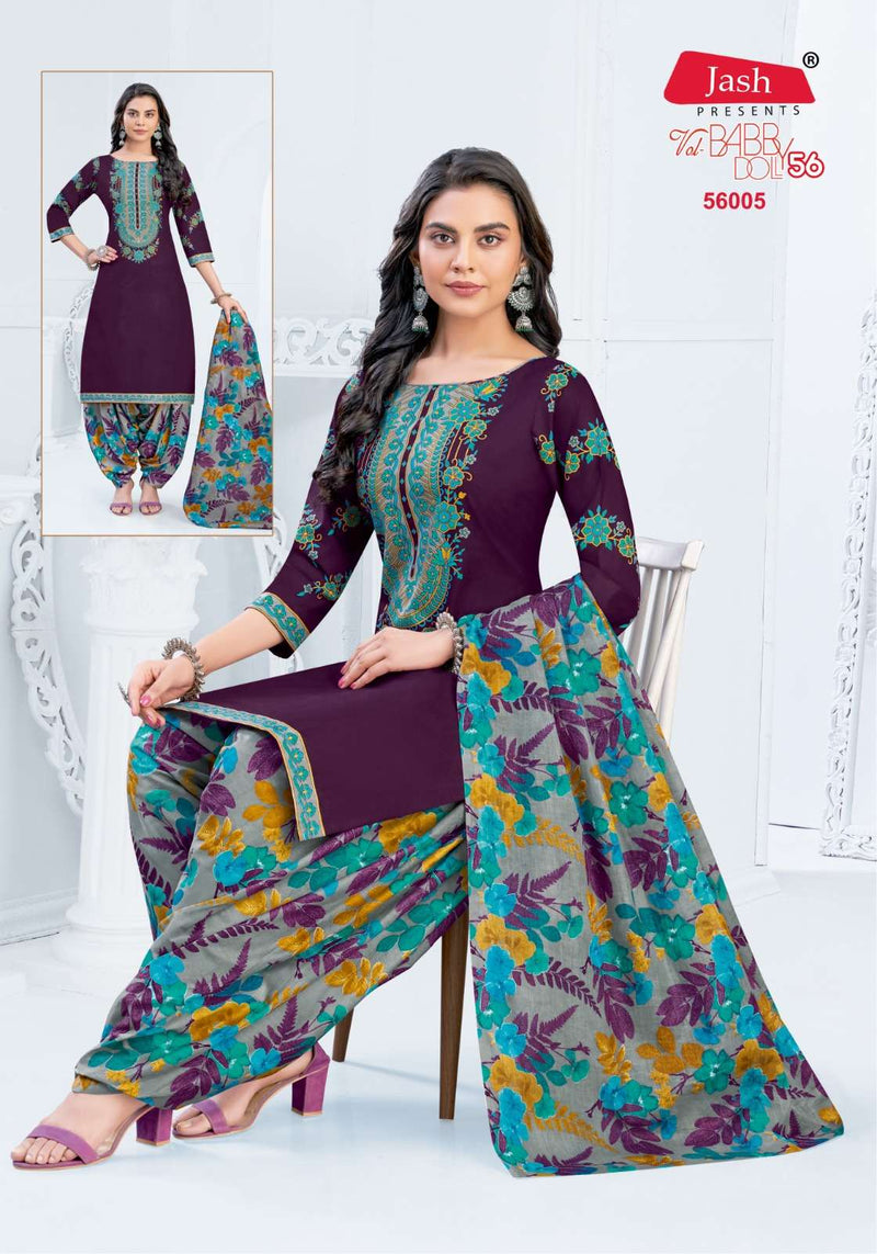 Jash Baby Doll Vol 56 Pure Cotton Printed Patiyala Salwar Suit