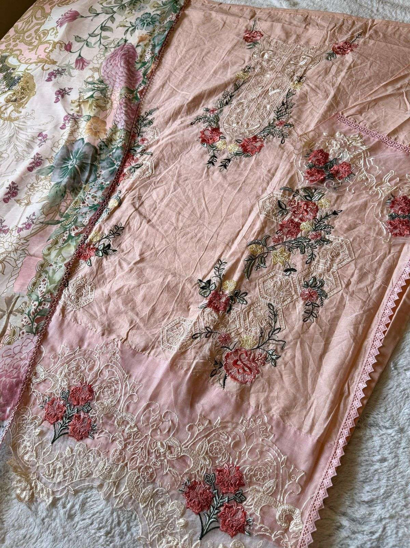 Jihan Taskeen Vol 2 Pure Cotton Embroidered Work Pakistani Suits