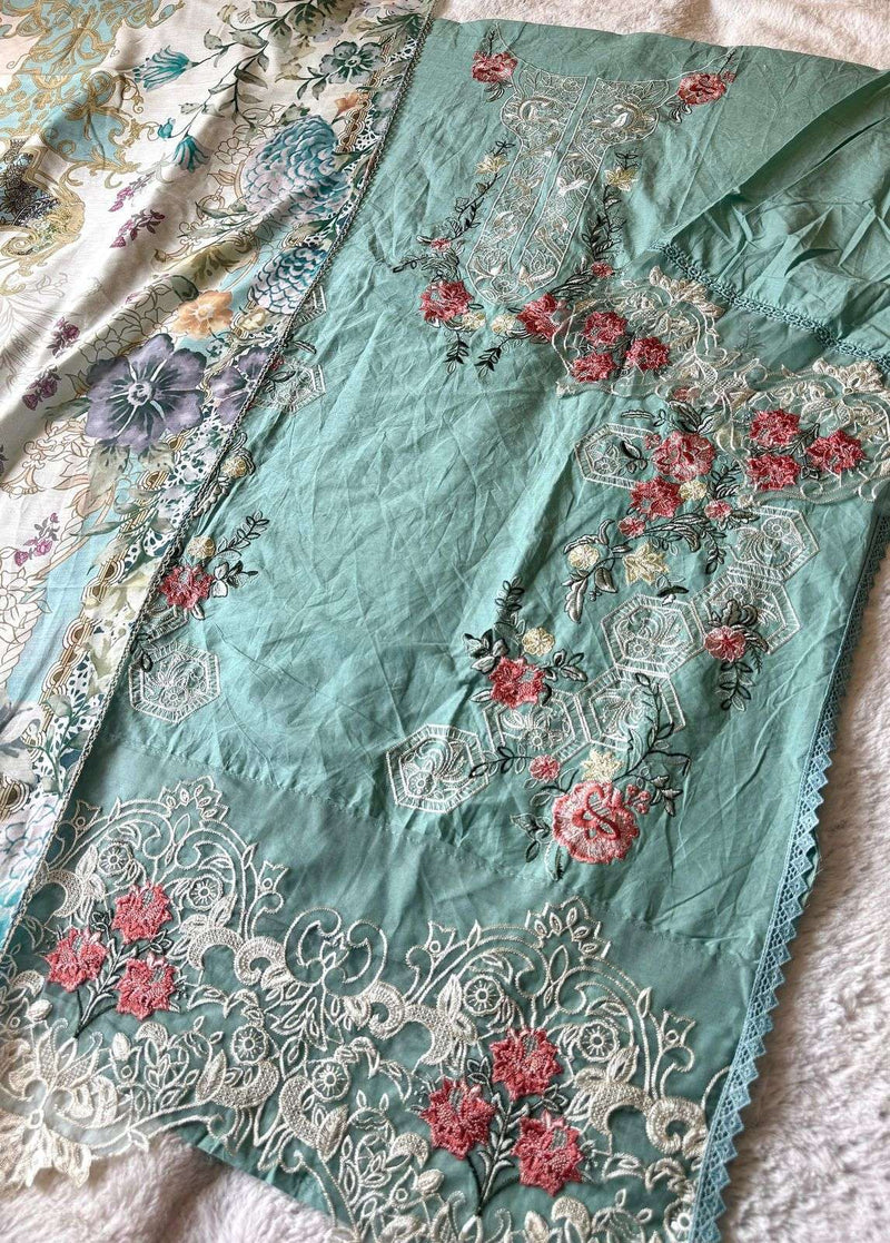 Jihan Taskeen Vol 2 Pure Cotton Embroidered Work Pakistani Suits