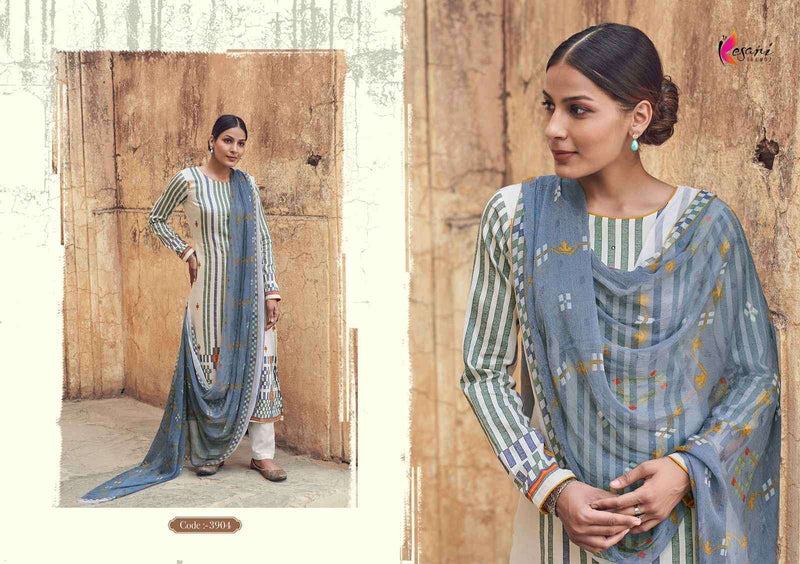 Kesari Trendz Kashmira Jam Satin With Fancy Designer Work Suits