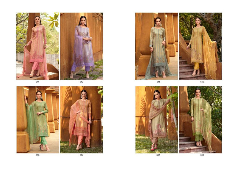 Kilory Trends Florence Lawn Cotton Fancy Embroidery Work Partywear Salwar Kameez