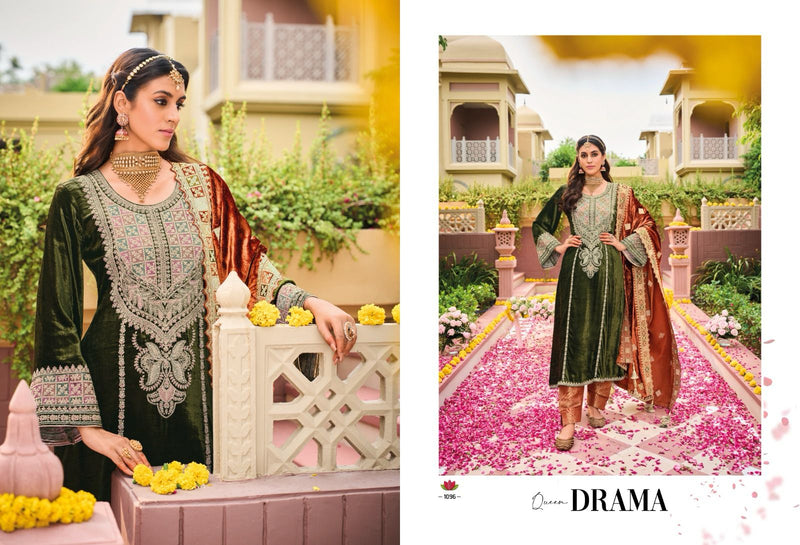 Cinderella Kuch Khaas Vol 9 Velvet With Embroidery Designer Salwar Suit Collection