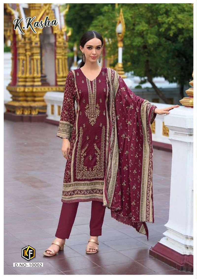 Keval Fab K Kasha Vol 10 Pure Cotton Printed Daily Wear Salwar Suit