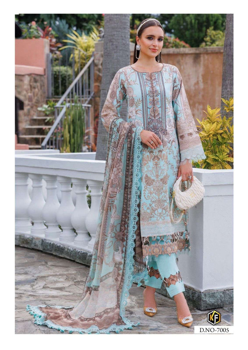 Keval Fab Rangrez Vol 7 Heavy Cotton Print Casual Wear Salwar Suit
