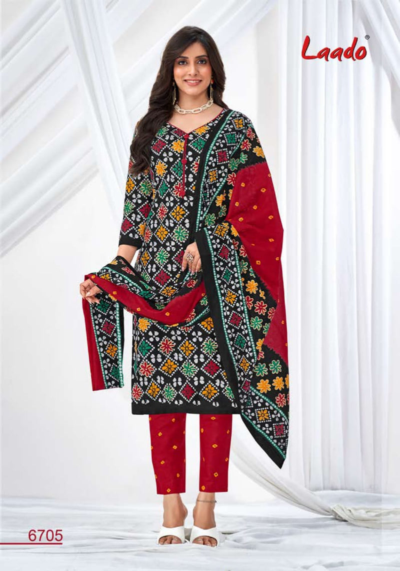 Laado Vol 67 Pure Cotton Printed Daily Wear Salwar Kameez