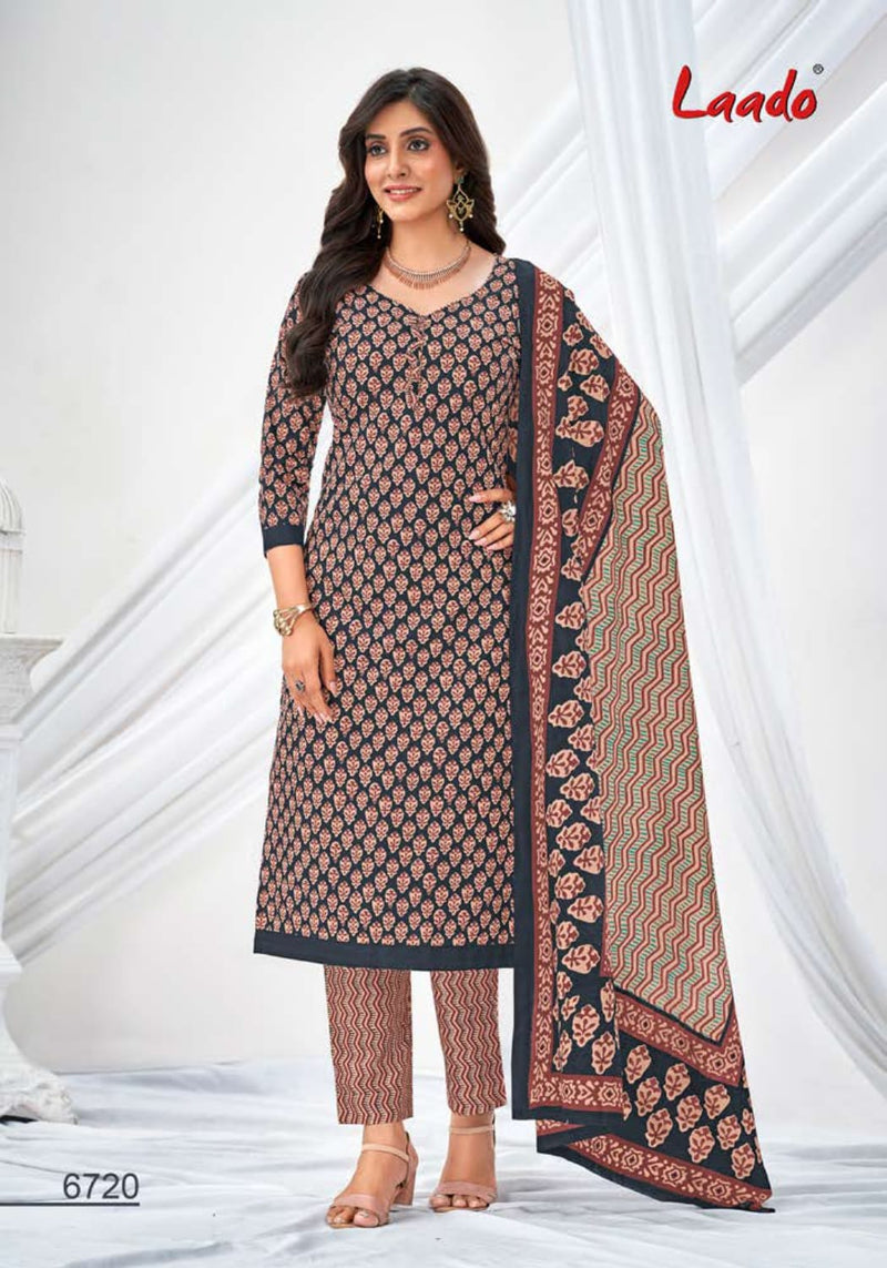 Laado Vol 67 Pure Cotton Printed Daily Wear Salwar Kameez