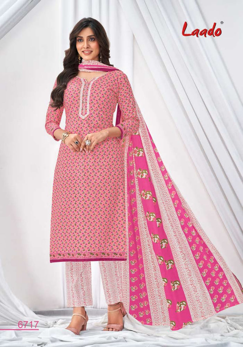 Laado Vol 67 Pure Cotton Printed Daily Wear Salwar Kameez