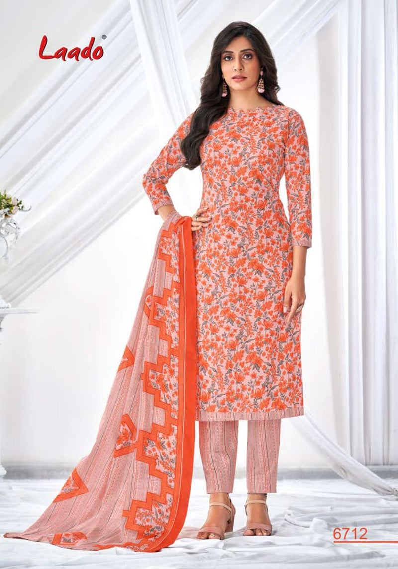 Laado Vol 67 Pure Cotton Printed Daily Wear Salwar Kameez