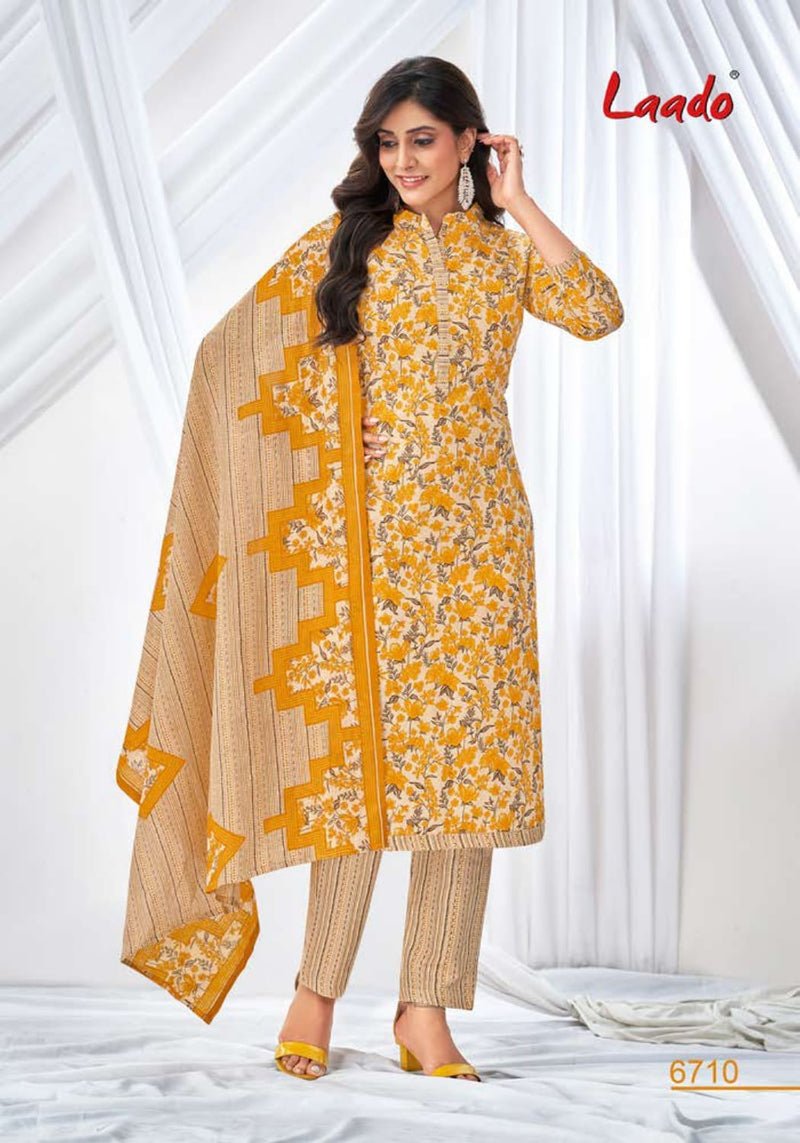 Laado Vol 67 Pure Cotton Printed Daily Wear Salwar Kameez