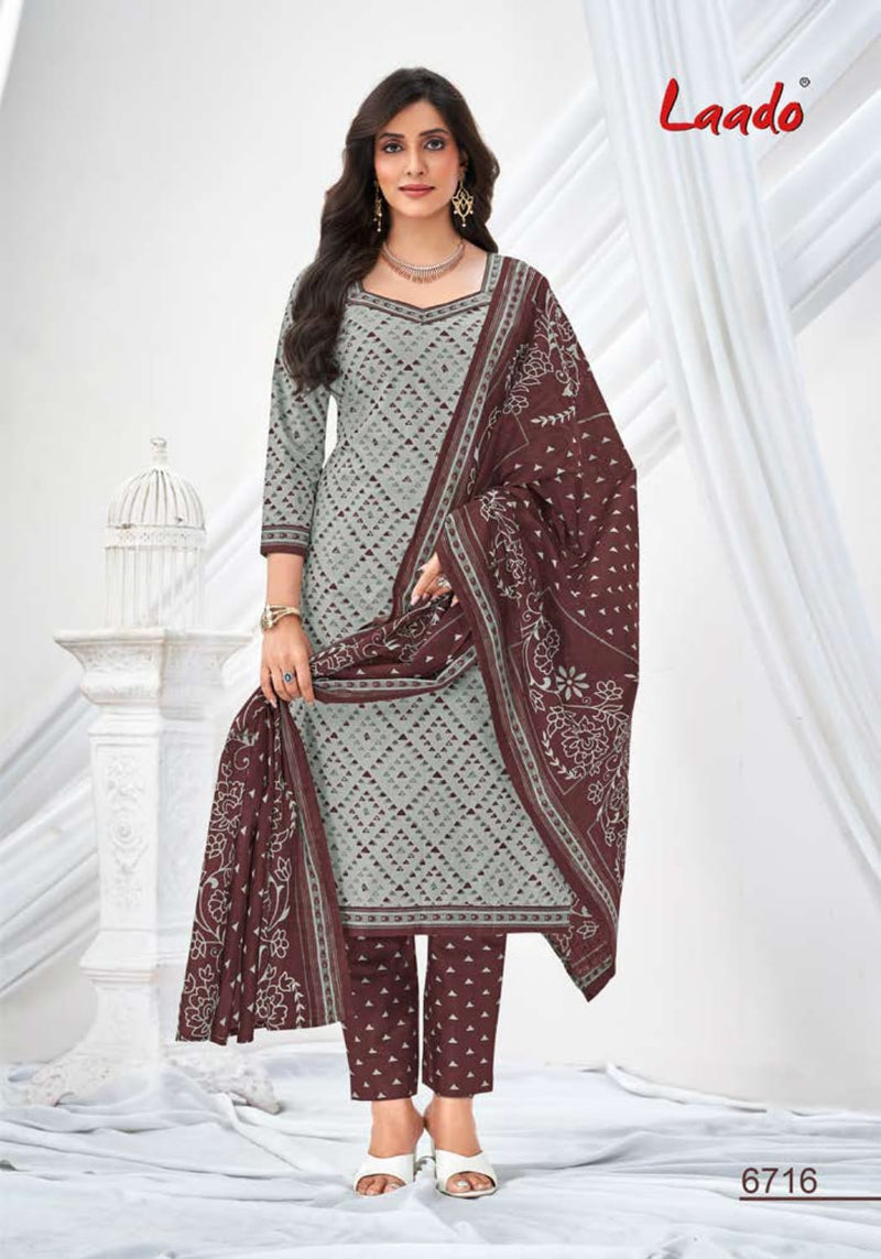 Laado Vol 67 Pure Cotton Printed Daily Wear Salwar Kameez