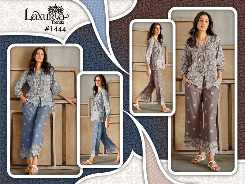 Laxuria Trendz Dno 1444 Georgeous Designer Embroidered Pret Kurti