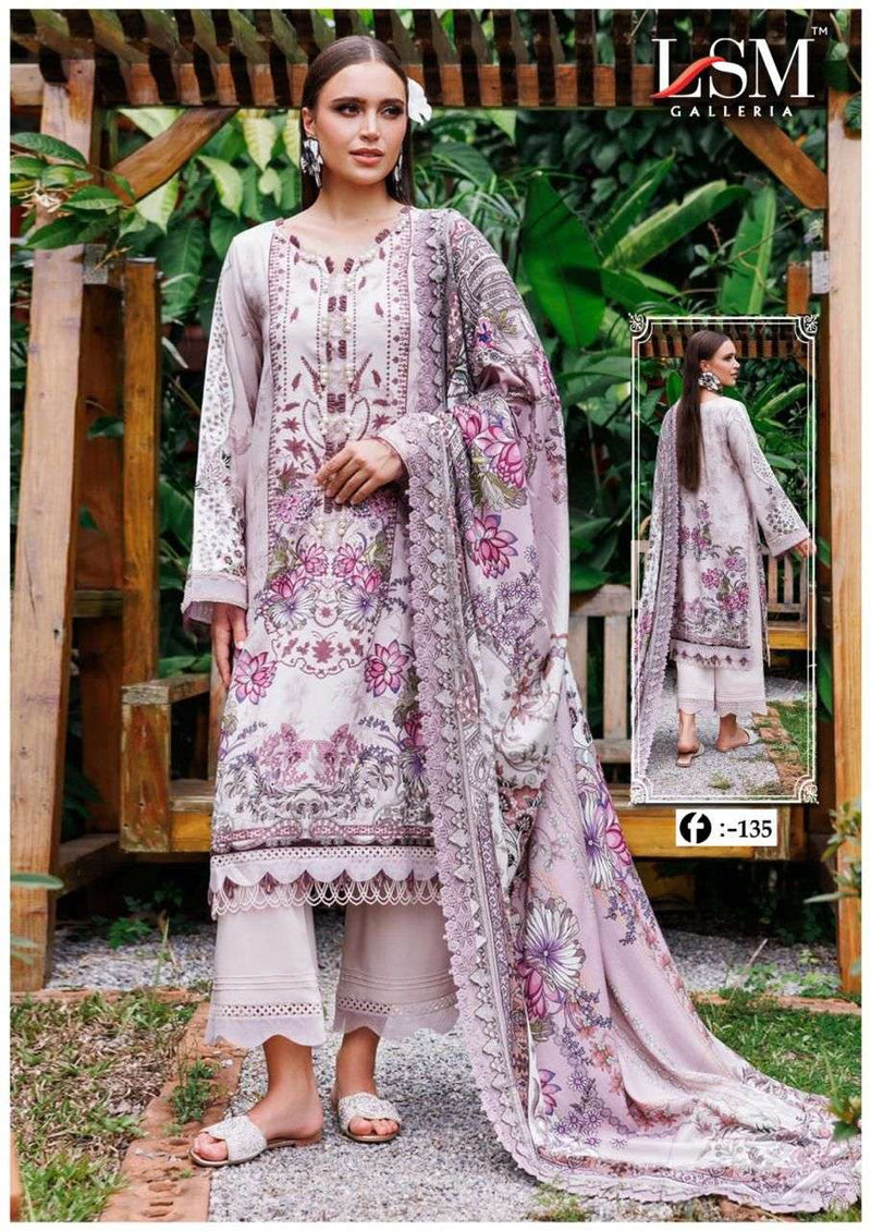 Lsm Galleria Firdous Queen Lawn Vol 13 Pure Lawn Cotton Printed Salwar Suit
